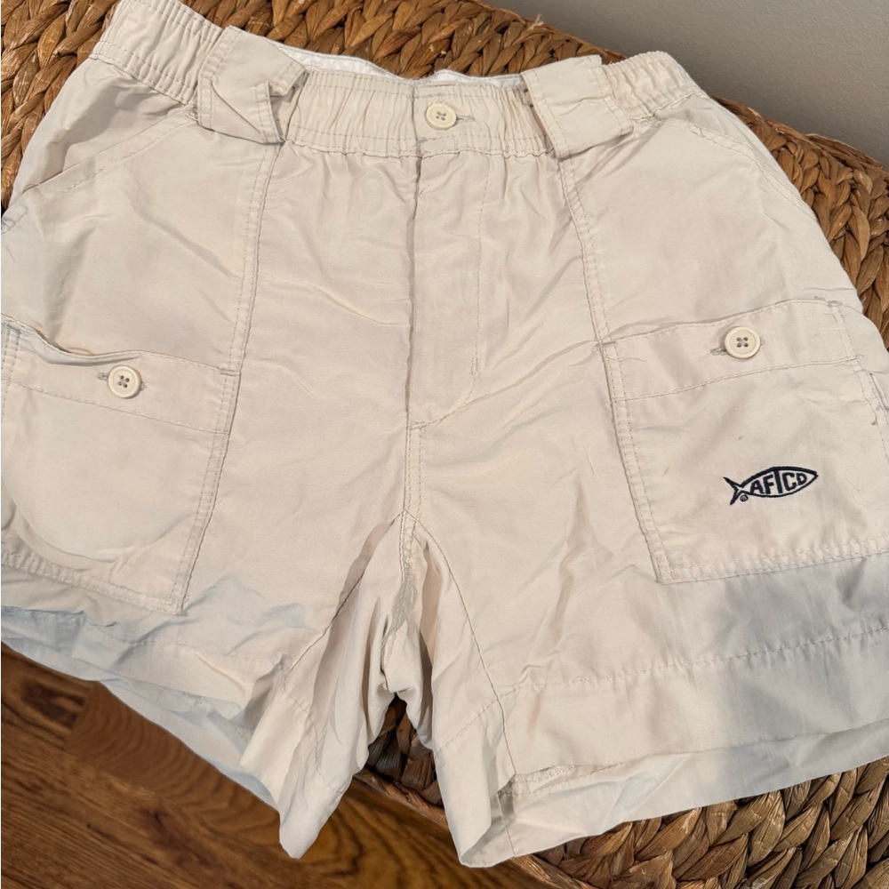 Boys AFTCO fishing shorts